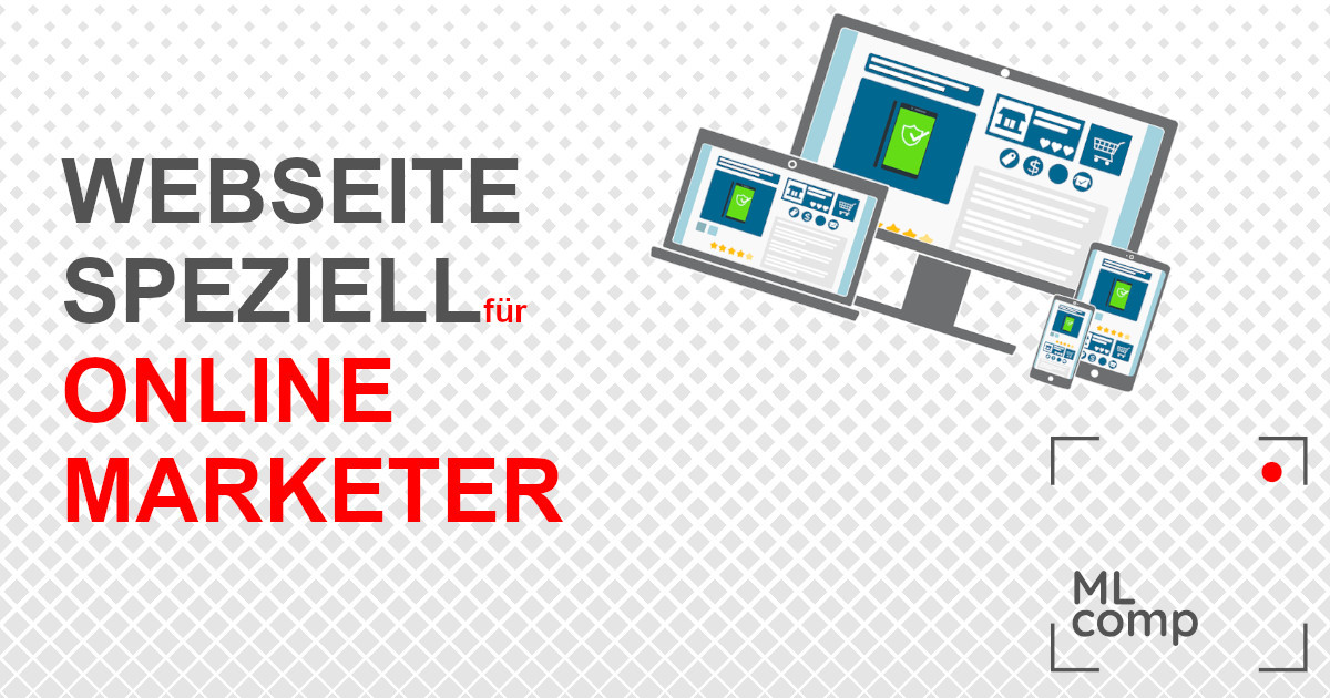 webseite erstellen lassen online marketer mlcomp.de